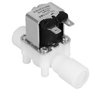 Homoyoyo Electroválvula Solenoide de Agua 24v Dc Normalmente Cerrada, Rosca Externa Paralela de Plástico, Válvula Solenoide para Riego de Jardín y Control Hidráulico Industrial