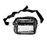 Homoyoyo Embalar Bolsa de Cintura Deportiva Impermeable Neceser de Viaje Transparente Moderno Bolso de Mano Transparente pequeño riñonera Multifuncional cangurera 30 Seda