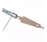 Homoyoyo Enhebrador de Agujas de Acero Inoxidable para Costura Manual y Máquina, Paquete de 30 Unidades, Diseño en Forma de Paraguas, Herramienta Práctica para Bordado y Manualidades