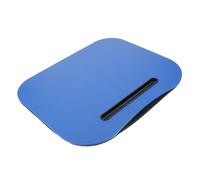 Homoyoyo Escritorio Portátil para Ordenador con Almacenamiento Soporte Ergonómico Antideslizante para Cama y Oficina Multiusos para Laptop y Escritura Diseño Compacto Azul