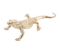 Homoyoyo Escultura de de Metal Decorativa para Escritorio Figurita de Reptil Resistente y Ligera Adorno Animal para Hogar y Regalo Estatua Creativa para Decoración de Ambientes