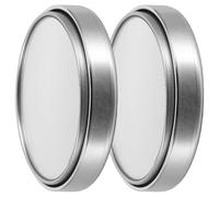 Homoyoyo Espejo Retrovisor para Monitor de Oficina Ajustable Marco Plateado Imagen Full HD Pack de 2 Unidades para Escritorio y Cubículo Privacidad y Seguridad en Espacio de Trabajo