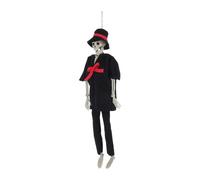 Homoyoyo Estatua Esqueleto Novios Halloween Decoración Hogar Espeluznante Figura Esqueleto Pequeña Resistente para Dormitorio y Oficina