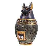 Homoyoyo Estatuas De Duamutef - Anubis y Bastet - Decoración Histórica y Caja De Almacenamiento Para Coleccionistas Del Antiguo Egipto