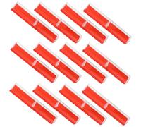 Homoyoyo Estuche para Bolígrafos Pequeño Semitransparente De Plástico, Estuches Vacíos para Lápices, 12 Unidades, Diseño Compacto, Uso Escolar y Oficina