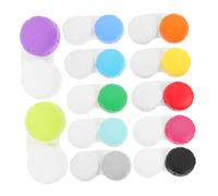 Homoyoyo Estuche para Lentes De Contacto Doble 12 Colores Porta Lentes Hermético Pequeño Organizador Portátil para Viaje Caja Segura Uso Diario y Transporte Fácil