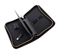 Homoyoyo Estuche para Tijeras De Peluquero Portátil Compacto Bolsa para Herramientas De Corte De Pelo 1 Unidad Tamaño Pequeño Uso Profesional Salón y Barbería