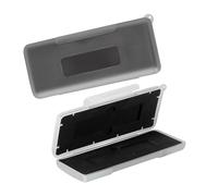 Homoyoyo Estuche Protector 2 Discos SSD Portátil para para Disco Duro M.2 Espuma y Plástico Resistente, Caja Pequeña Protección Anti Golpes Almacenamiento Seguro