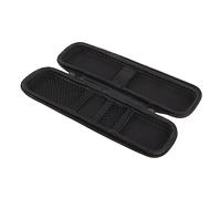 Homoyoyo Estuche Rígido Portátil para Cepillo de Dientes Eléctrico Caja de Viaje Resistente y Duradera con Espacio para Accesorios Protección contra y Polvo Color Negro Pequeño