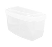 Homoyoyo Estuche Transparente para Gafas de Buceo y Snorkel, Caja Protectora Antipresión y Anti Polvo, Material PP Resistente, Compacto y Ligero, Adecuado para Almacenamiento y Viajes