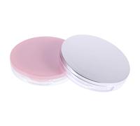 Homoyoyo Estuche Vacío Para Polvos Sueltos 2 Unidades 5 g Reutilizable Espejo y Aplicador Adecuado Para Viaje y Maquillaje Diario