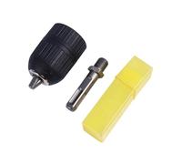 Homoyoyo Ferramentas Portabrocas Maleficio Mandril De Prensa De Taladro Herramienta De Conversión De Mandril Sin Llave Herramientas Especiales Enchufe Cuadrado Ar Conductor Adaptador Metal