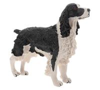 Homoyoyo Figura de Perro Spaniel Realista de 152g Decoración Miniatura para Escritorio y Jardín Adorno Coleccionable sin Pilas Obsequio Educativo Amantes de Mascotas
