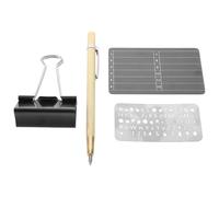 Homoyoyo Frases de Semilla Acero Inoxidable Placa de Respaldo para Cartera Cripto Segura y Resistente al Fuego Almacenamiento de Contraseñas para Carteras de Frases