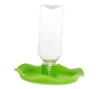 Homoyoyo Fuente De Agua Automática para Reptiles - Botella De Agua para Tortugas y - Bandeja De Alimentación y Tamaño Ideal para Terrarios Diseño Práctico y