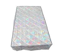 Homoyoyo Funda Aislante para Congelador Frigorífico 125X70 CM Cubierta Superior para Refrigerador Exterior Protector Térmico Resistente al Sol para Uso Comercial y Doméstico