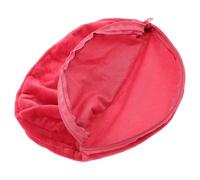 Homoyoyo Funda de Franela para Bolsa de Agua Caliente Reutilizable Térmico Acolchado Grande en Color Burdeos Compatible Almohadillas Eléctricas Aislamiento Seguro para Uso en Invierno