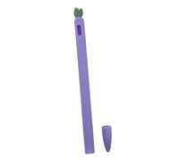 Homoyoyo Funda De Silicona para Lápiz Óptico Zanahoria Protector Anti-caída Compatible con Apple Pencil ª Generación Textura Antideslizante para Lápiz Capacitivo