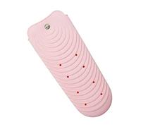 Homoyoyo Funda de Silicona para Rizador y Alisador Protección contra Daños Térmicos Diseño Antideslizante y Flexible para Almacenamiento Seguro de Herramientas de de Cabello