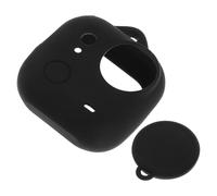 Homoyoyo Funda Protectora para Cámara Go Ultra de Silicona Negra Antigolpes Resistente al Agua y Polvo Cubierta Flexible para Deportes Viajes y Uso Exterior