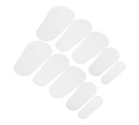 Homoyoyo Fundas para Brochas de Maquillaje Eva Duraderas 50 Unidades (serie a B C E X10) Protectores para Cabezal, Organización Práctica para Viajes y Almacenamiento de Pinceles