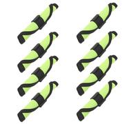 Homoyoyo Fundas para Señuelos de Pesca 8 Piezas, Protector para Cebos de Poliéster Resistente, Color Verde Claro, Funda para Almacenamiento Seguro de Anzuelos, Adecuado para Pesca en Agua