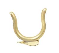 Homoyoyo Gancho Dorado para Trompeta Bemol, Accesorio Profesional de Cobre Pequeño y Ligero para Músicos y Reemplazo