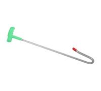 Homoyoyo Gancho para Patas de Oveja Metálico Multifuncional con Tapa Protectora, Caña Larga Ergonómica para Captura Segura en Granjas y Manejo de Ganado - Herramienta Resistente