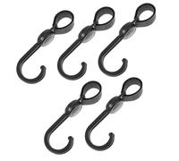 Homoyoyo Ganchos Ajustables Dobles Para Carrito Multifuncionales Para Bebés, 5 Piezas, Material Resistente, Uso En Casa y Carros, Organizador Versátil Para Bolsos y Juguetes