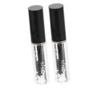 Homoyoyo Gel Fijador de Cejas Transparente 2 Unidades 10g Resistente al Agua Maquillaje Natural Duradero para Cejas Quemaduras y Sudor Aplicador 360° para Uso Diario