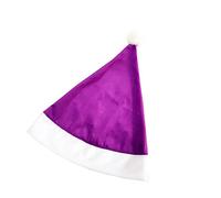 Homoyoyo Gorro De Navidad Rojo Clásico De Felpa Para Adultos y - Sombrero De Papá Noel Para Celebraciones Festivas y Decoraciones Navideñas