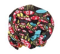 Homoyoyo Gorro De Pelo Ajustable De Satén Elástico, 1 Unidad, Talla Mediana, Para Dormir De Noche, Para Todo Tipo De Cabello, Uso Belleza y Maquillaje