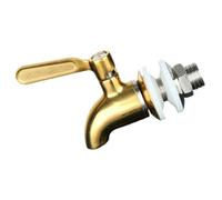 Homoyoyo Grifo de Cubo Profesional de Acero Inoxidable Dorado para Dispensador de Bebidas, Resistente al Envejecimiento Mantenimiento, Adecuado para Restaurante y Bar