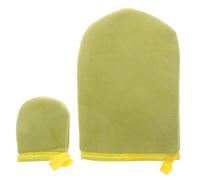 Homoyoyo Guante Para Aplicación De Crema Bronceadora Suave De Material De Guante De Microfibra Aplicador De Loción Espalda Para Usar Verano Bronceador Para Cuerpo y Manos