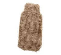 Homoyoyo Guantes de Ducha Exfoliantes de Yute para Baño Manopla de Exfoliación Natural Guante de Masaje y Limpieza Corporal Diseño de Pulgar para Herramienta Multifuncional para Cuidado