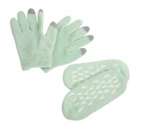 Homoyoyo Guantes Hidratantes Para Manos Calcetines De Gel Para Pies Secos Guantes De Spa Loción