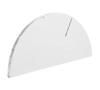 Homoyoyo Half Round Ceramic Kiln Mat Refractory Silicon Carbide Support Pad For Pottery Firing Glazing High-temperature Resistant Sculpture Clay Craft Tool