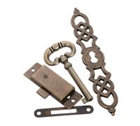 Homoyoyo Herrajes Para Puertas De Campana Vintage Cilindro Reloj De Diy Tiradores De Muebles De Gabinete Para Bricolaje y Mejoras Del Hogar