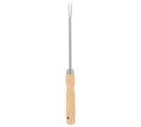 Homoyoyo Herramienta Deshierbador Manual Versátil para Eliminar Malezas Mango de Madera y Hierro Resistente para Jardinería y Proyectos Agrícolas