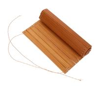 Homoyoyo Hojas de Madera de Caña para Manualidades 15.8x24 Cm 20 Piezas Perforadas, Láminas en Blanco para Caligrafía, Decoración Vintage y Proyectos DIY