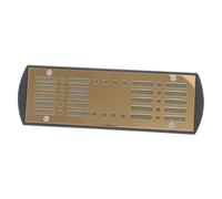 Homoyoyo Humidificador para Cigarros con Recarga De Humedad Caja De Metal Dorado Acero Inoxidable y Abs Conserva Frescura y Sabor para Diferentes Uso Humidificadores y Humidor Eléctrico Reg