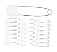 Homoyoyo Imperdibles Grandes para Pañales de Tela para Bebés, Broches de Seguridad Suaves, 30 Piezas, Aleación de Zinc y Pp, Uso Portátil para Cambio de Pañales y Cuidado Infantil