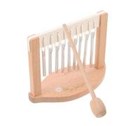 Homoyoyo Instrumento de Campanas de Energía 9 Barras de Percusión de Madera, Carillón de Viento para Jardín Zen y Exterior, Campanas de Patio para Meditación y Yoga, Instrumento Musical