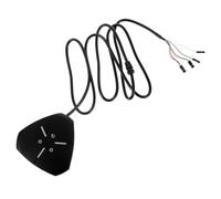 Homoyoyo Interruptor Alimentación PC Escritorio Botón Encendido Apagado con Cable Flexible para Ordenador Uso Doméstico y Profesional
