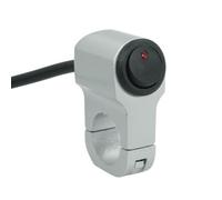 Homoyoyo Interruptor con Luz Indicadora de 12v y 22mm de Manillar para Motocicleta Aleación de Aluminio y Cobre Encendido y Apagado del Faro Compatible con Atv y Triciclo