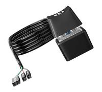 Homoyoyo Interruptor Externo De La Computadora para Pc Extensión De Alimentación De La Computadora Reemplazo del Boton De Encendido De La Pc Fuente De Alimentación Escritorio Abs Botón