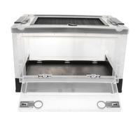 Homoyoyo Jaula para Erizos y Casa de Hámster de Plástico Múltiples Orificios de Aire y Fácil Almacenamiento, Adecuado para Mascotas Pequeñas en Cualquier Lugar