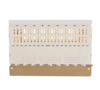 Homoyoyo Jaula Plegable para Palomas de Plástico Bandeja Desmontable y Pestillo Seguro, Tamaño 12.6X8.7X7.9 Pulgadas, para Transporte y Descanso de Palomas de Carreras