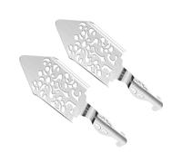 Homoyoyo Juego 2 Cucharas Multifuncionales de Acero Inoxidable para Absenta Filtro Ranurado para Disolver Azúcar Utensilio Tradicional para Coctelería y Preparación Doméstica