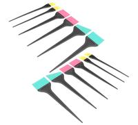 Homoyoyo Juego 2 Sets Herramientas para Teñir el Cabello Pinceles y Peines de Silicona, Kit Coloración Casera Profesional, Cepillo Aplicador para Tintes, Uso Peluquería y Bricolaje
